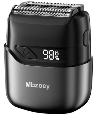 Mbzoey Mini Shaver Portable USB Rechargeable Electric Razor for Men