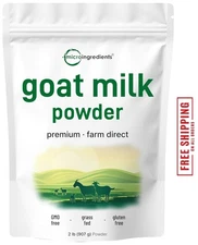 Goat Milk Powder, 2 Lb | Grass Fed Source, Australian Farm Derived, Unadulter...