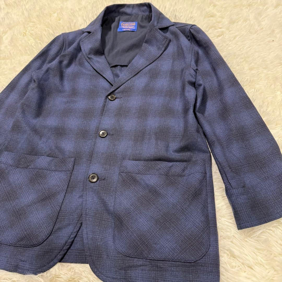 Pendleton Ombre Tailored Wool Jacket 3/4 Sleeve N… - image 4