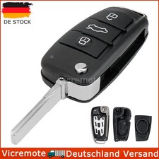 Klapp Schlüssel Gehäuse Für Audi A1 8X A3 8P 8V A4 B7 A6 C6 8J Q3 8U Q7 4L R8 TT