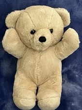 DAKIN Cuddles Teddy Cream  1979 Stuffed Animal 15" Vintage Plush Teddy Bear
