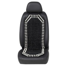 Wood Beaded Seat Cover Back Massage Cushion for Stress Free - Keeps Back from...