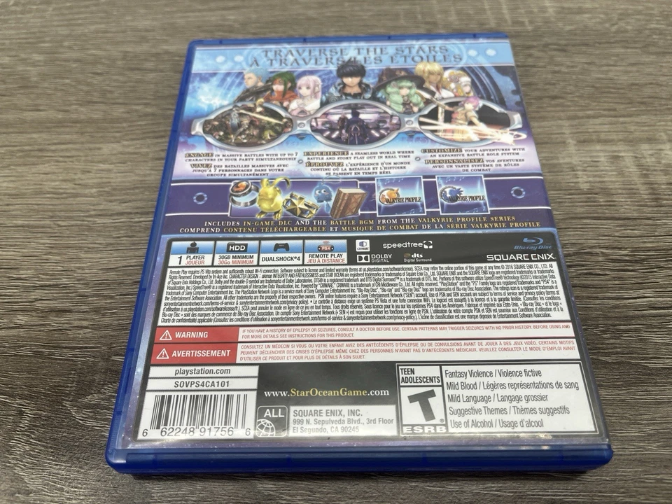 Star Ocean: Integrity and Faithlessness (Sony PlayStation 4, 2016) - Image 2 of 4