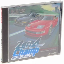 ZERO 4 CHAMP NEC PC-Engine PCE HU-CARD Japan Import Racing NTSC-J Boxed Complete