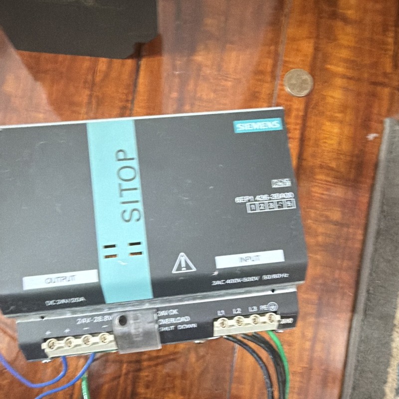 Siemens SITOP 6EP1436-3BA00 DIN Rail Power Supply 24VDC 20A 480W 3AC