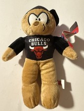 Chicago Bulls 9  Plush Teddy Bear Stuffed Jordan NBA Store 2017 With Tag Toy