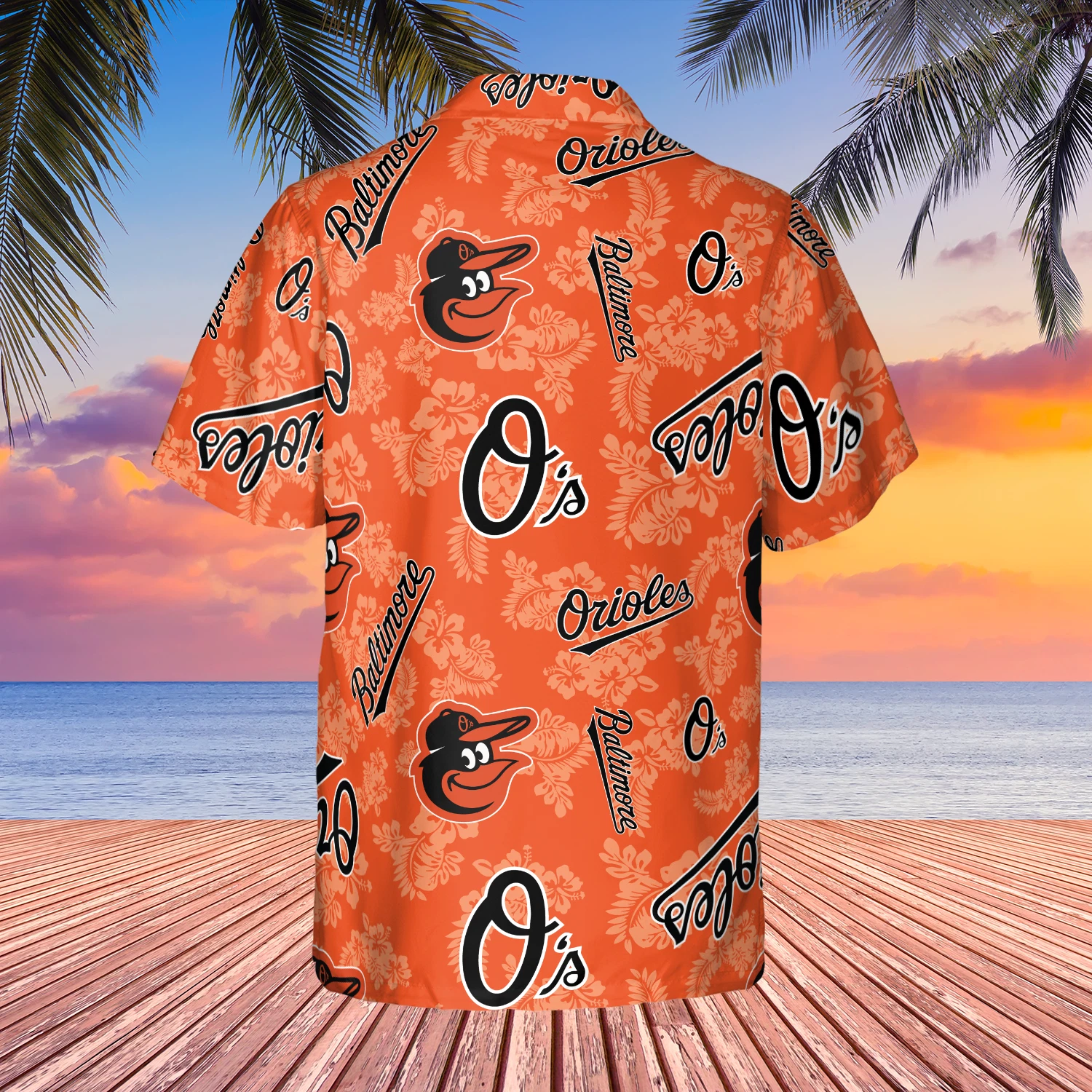 Baltimore Orioles Hawaiian Shirt