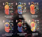 2026 McDonald's  March Madness Games X Crocs Key Chains Set of 6 NEW