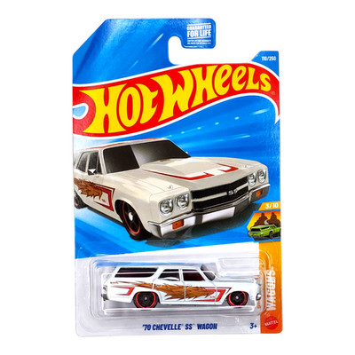 HOT WHEELS '70 Chevelle SS Wagon White Wagons Mainline Chevy JJJ70 2026