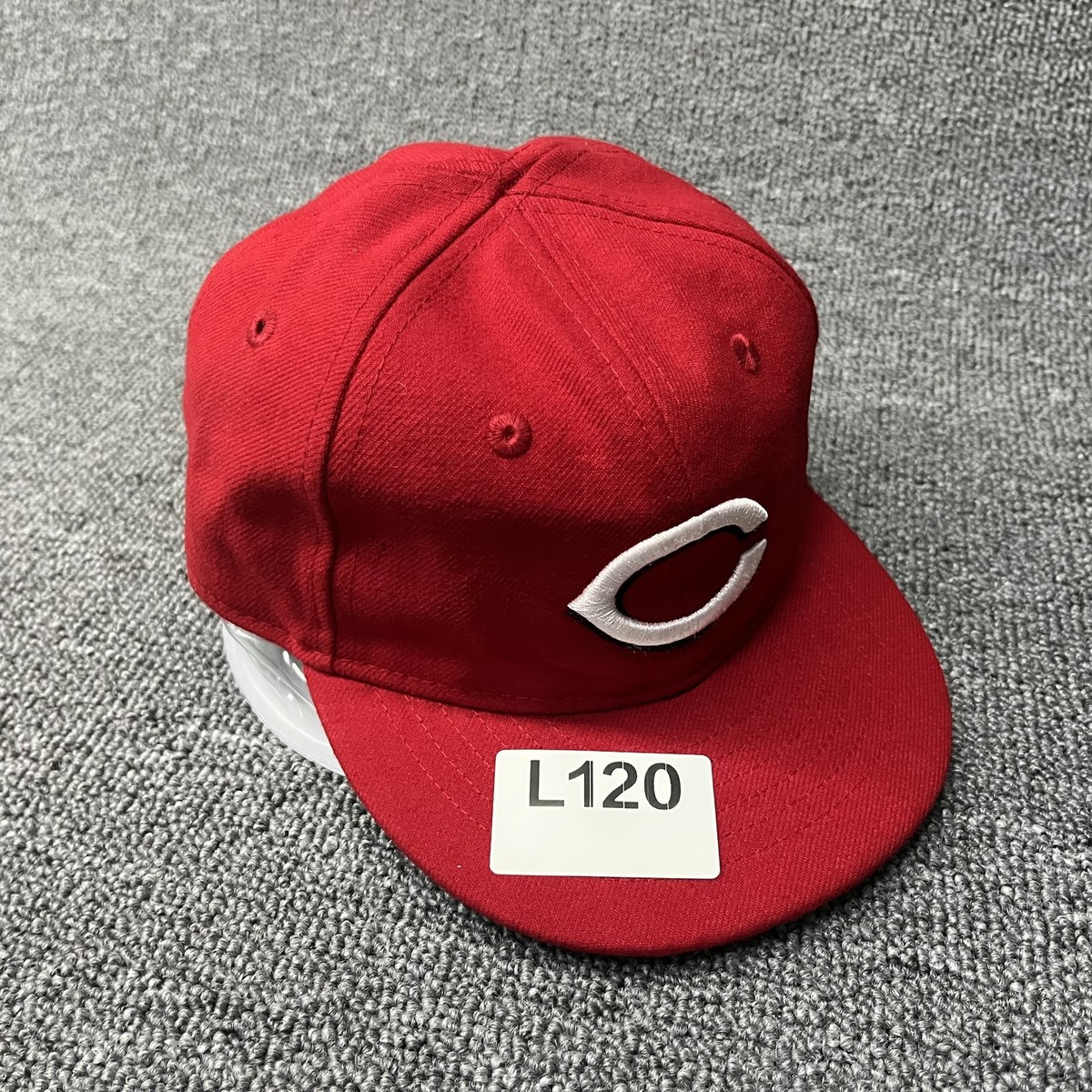 New Era 59FIFTY Cincinnati Reds Fitted Hat 6 7/8 Red Black Underbrim MLB Cap