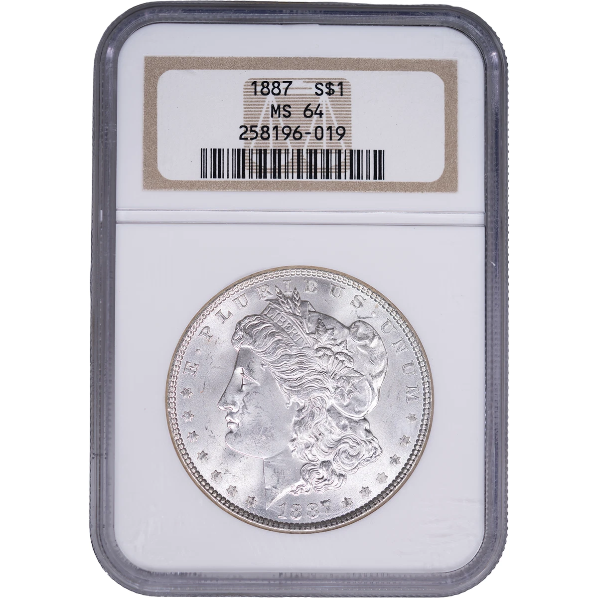 MS 64 Graded 1887 Year Morgan US Dollars (1878-1921) for sale | eBay