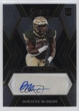 2023 Panini Select Draft Picks X-Factor Signatures DeWayne McBride Auto pe8
