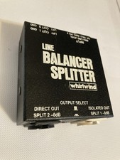 Whirlwind LBS-WHIRLWIND 1-in-2 Out Line Splitter und Balancer