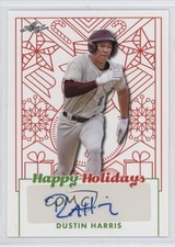 2023 Leaf Holiday Packs Dustin Harris #BA-DH1 Auto 1r22