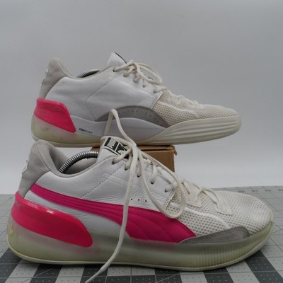 Puma Clyde Hardwood 'Pink Glow' 193663-03 Basketball Sneakers Men's 12