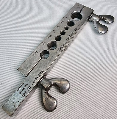 Imperial Eastman Bremsleitung Bördelwerkzeug Block 45 Grad Flare Made in USA