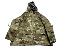 Multicam OCP Gore-Tex APECS Jacket Rain Parka Large Long 6 Layer Large Short