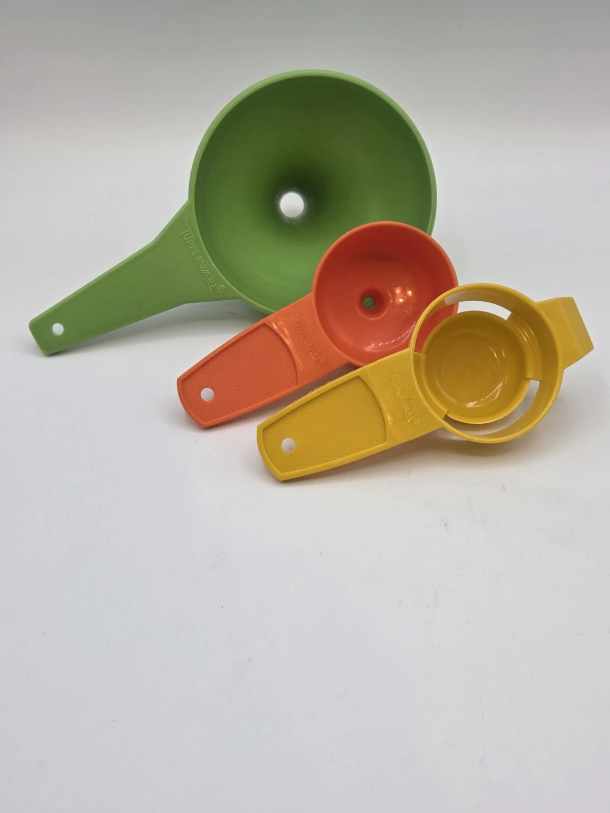 Vintage Tupperware Funnels and Egg Seperator
Opens in a new window or tab