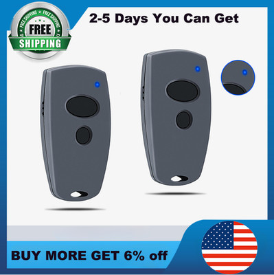 2PCS Garage door remotes For Marantec Digital 302 433MHZ 304/306/313/317/318/382