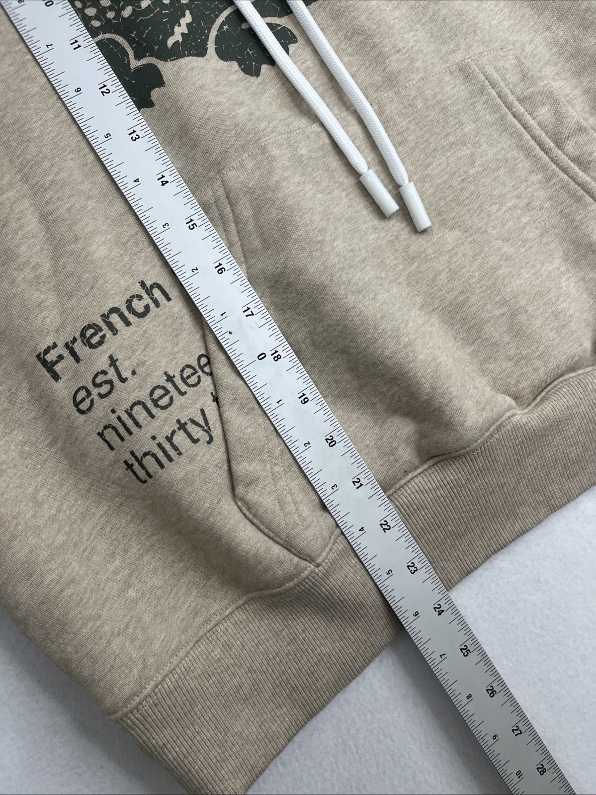 Lacoste Men's M Sweatshirt Hooded Loose Fit Crocodile Pullover Heather Cavaliere thumbnail 5