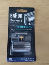 BRAUN 31S Series 3 5000  Electric Shaver Razor Head Foil Cutter Replacement Head