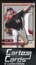 Andrew Faulkner 2013 Brandt Hickory Crawdads #21 Hickory Crawdads