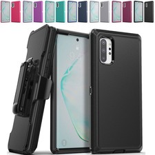 For Samsung Galaxy Note 10 10 Heavy Duty Case Hybrid Cover / Holster Belt Clip