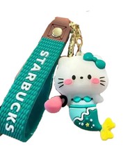 HELLO KITTY /Kawaii Kitty Mermaid Keychain / New without tags /BRAND NEW!!