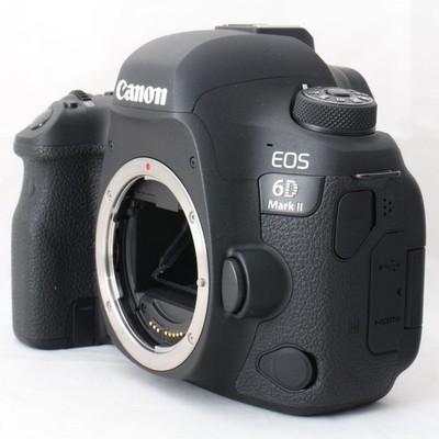 Canon EOS 6D Mark II Digital SLR Camera Body Shutter Count 3437