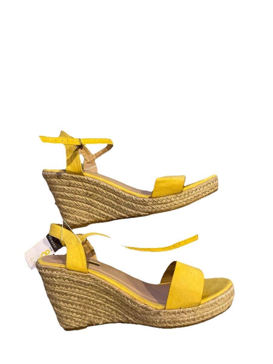 Wedge Sandals Mustard Sandals Wide Fit Gold Primark Wedge Sandals