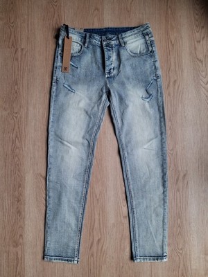 Ksubi Jeans Slim Fit Light Blue Größe 32 - Herren Denim