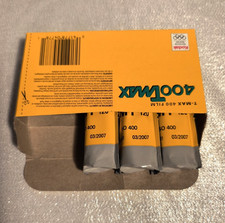 Kodak TMAX-400 ISO 400 120 3 Rolls Professional Black  White Film Expired