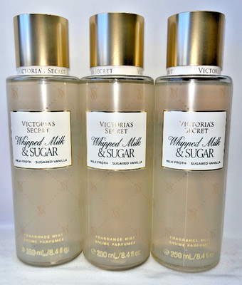 3 Whipped Milk & Sugar Victoria's Secret Fragrance Mist 8.4 fl oz
