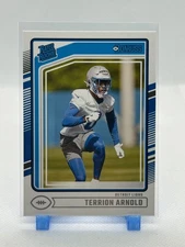 Terrion Arnold 2024 Donruss - Rated Rookie #371 (RC) - Detroit Lions