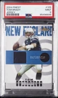 2004 TOPPS FINEST JERSEY #105 TOM BRADY PSA 9