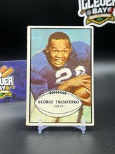 1953 Bowman #19 George Taliaferro - Colts (CBWM)