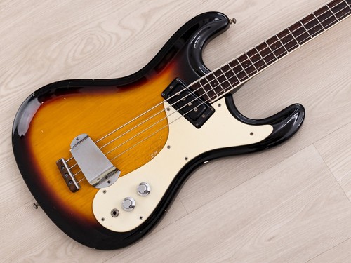 1965 Mosrite Ventures Model Vintage Short Scale Bass Sunburst - Picture 1 of 18