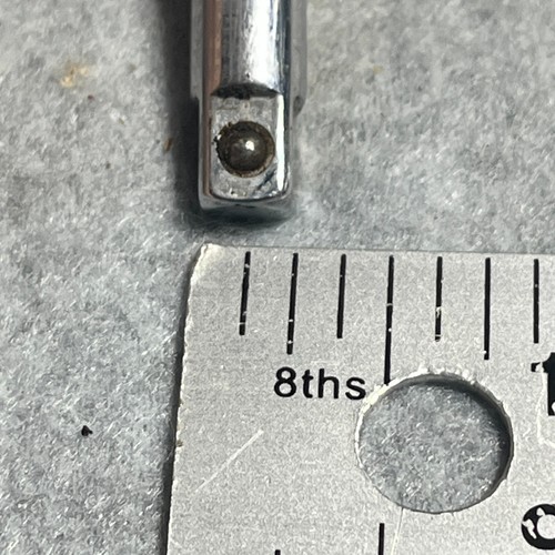 Snap-On TMXK140 1/4" Drive 14" Long Knurled Chrome Socket Extension USA - Picture 5 of 6