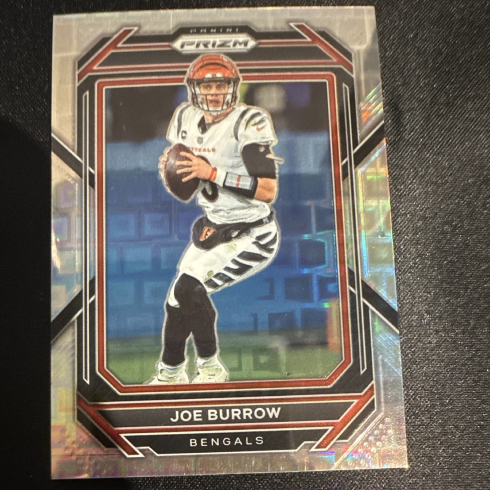 Panini Prizm 2022 Joe Burrow #56 Bengals Pandora Prizm /400 Serial Numbered