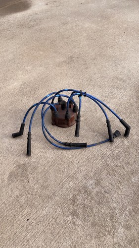 91-92 Toyota Land Cruiser FJ80 3FE Distributor Cap & Plug Wires