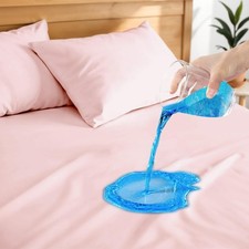 Hitime 100 Waterproof Mattress Protector Full Size,Machine WashTerry Mattres...