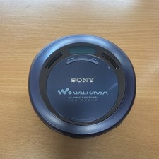 Sony Walkman D-EJ625 Discman Blue CD Player Tested Working Jog Proof