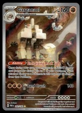 Garganacl Illustration Rare 202/182 SV04: Paradox Rift Pokemon on eBay