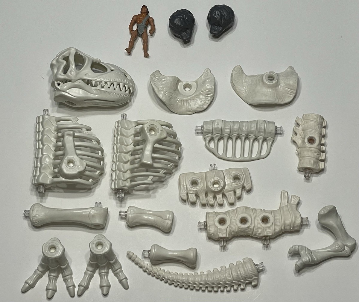 Vintage Kenner Bone Age T-Rex Complete 1982 Action Figure with Box