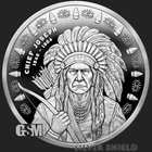 2026 Silver Shield CHIEF JOSEPH - 1oz .999 Silver Proof - Pre Sale