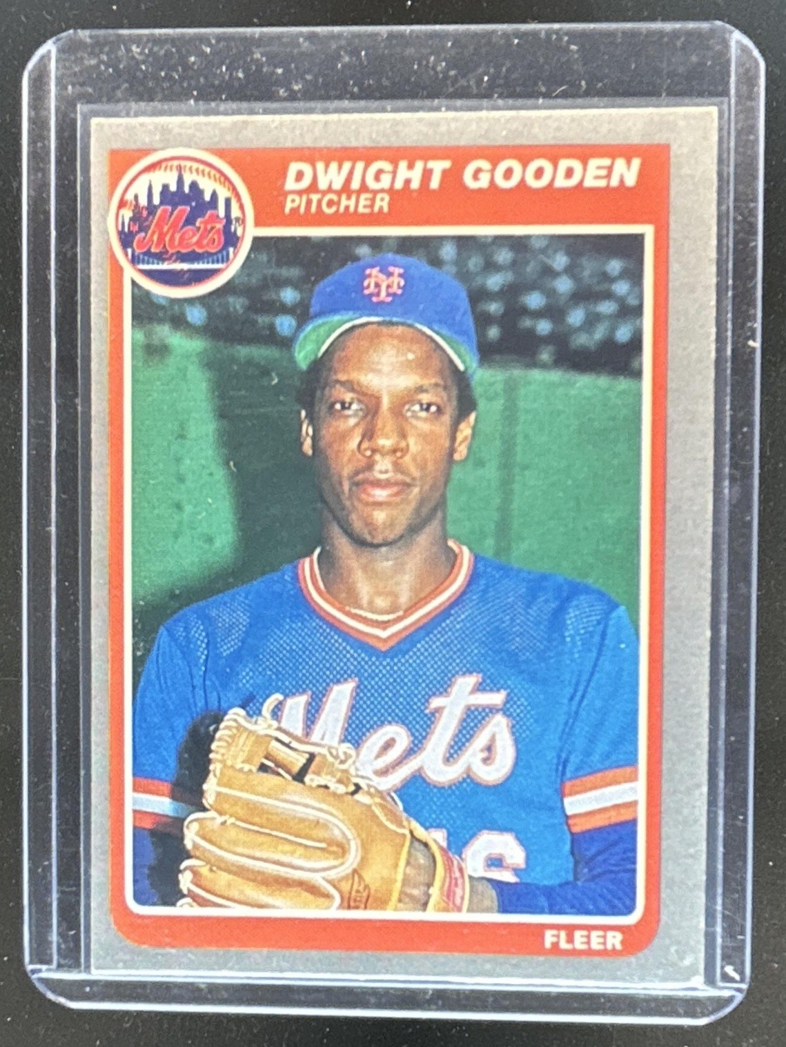 1985 Fleer Dwight Gooden Rookie RC #82 Mets