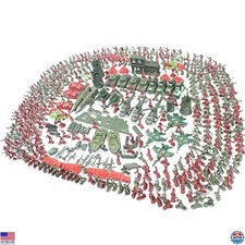 Ultimate 519-Piece Army Men Playset - Military Figures, Tanks, Helicopters