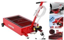 20 Gallon Oil Drain Pan with 110V Electric Pump - 20 Gallon Oil Drain Tank