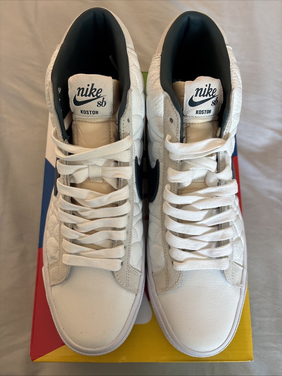 Eric Koston x Nike SB Blazer Zoom Mid EK | Size 5.5 | Nightshade | DO9399-100 Eric Koston Nike SB Blazer Mid DO9399-100 Release Info  main image 4