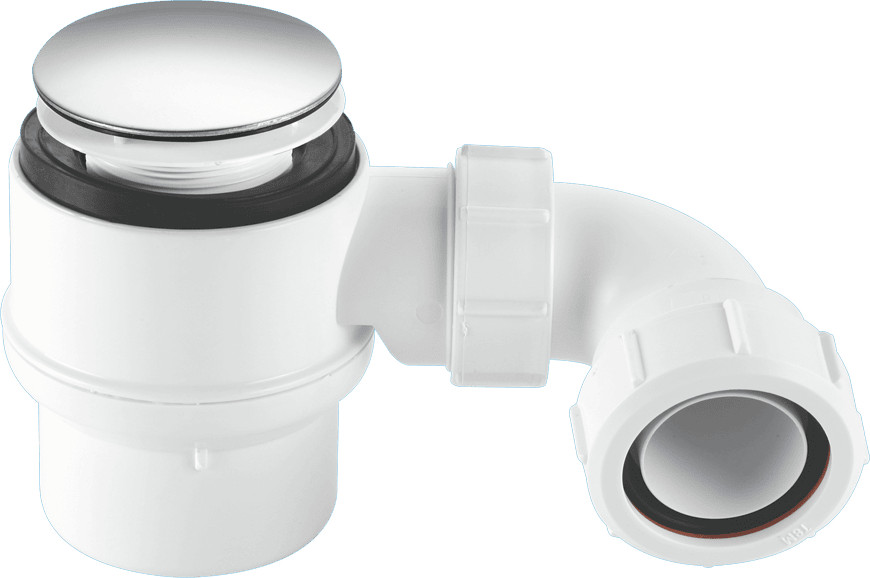 McAlpine STW4M-95 50mm Water Seal Shower Trap with Universal Outlet
